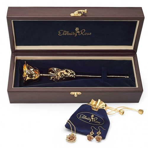 golden rose set Corporate Retirement Gifts